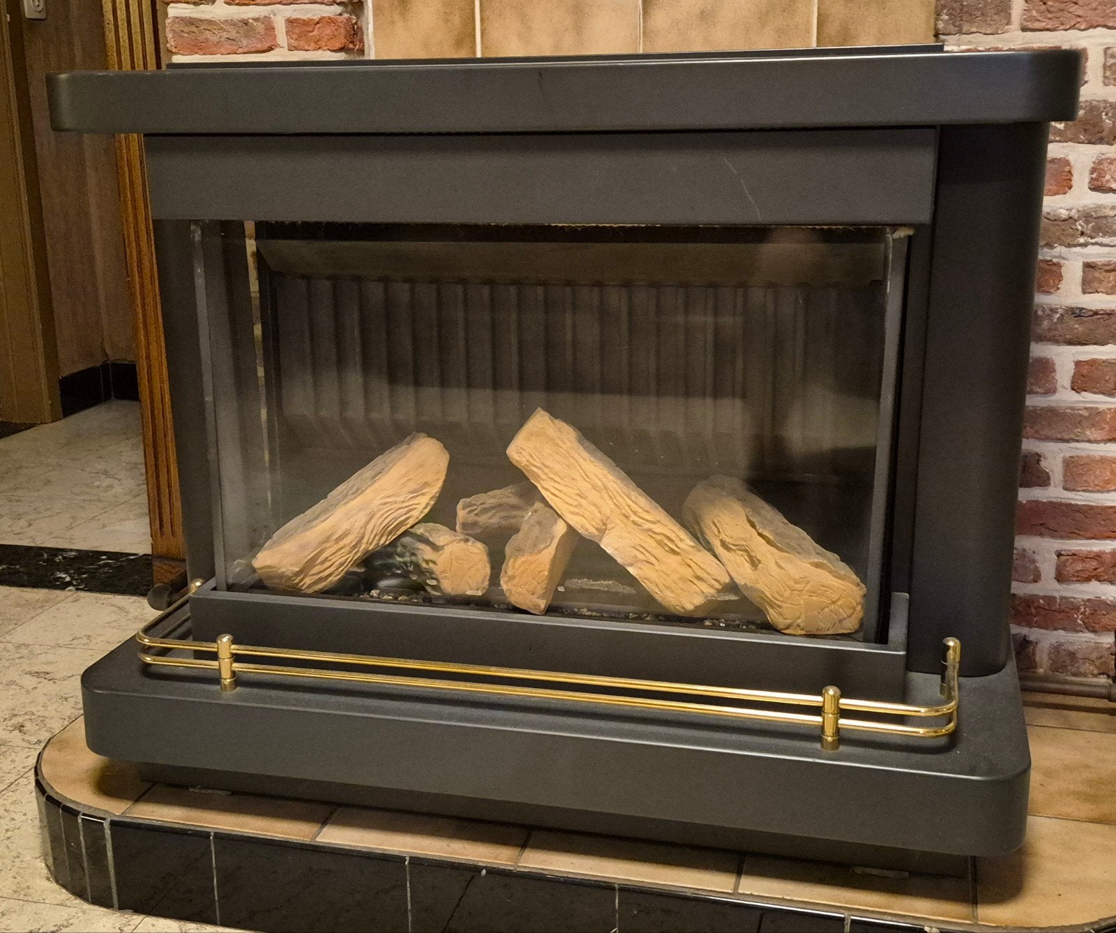 Gaskachel wellstraler topstaat, Ophalen