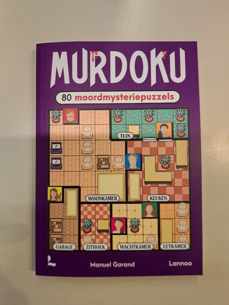 Murdoku, Hobby en Vrije tijd, Denksport en Puzzels, Ophalen of Verzenden, Nieuw, Puzzelboek