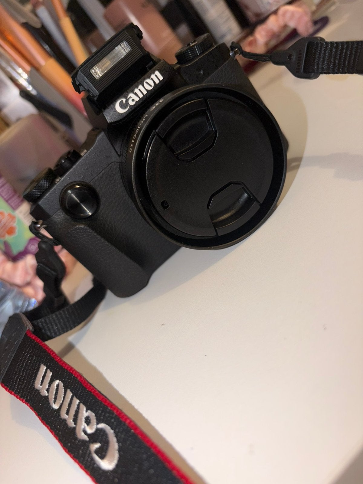 Canon G1X Mark III (Capteur APS-C) + 3 Batteries, Canon, Oplader, Ophalen of Verzenden, Zo goed als nieuw
