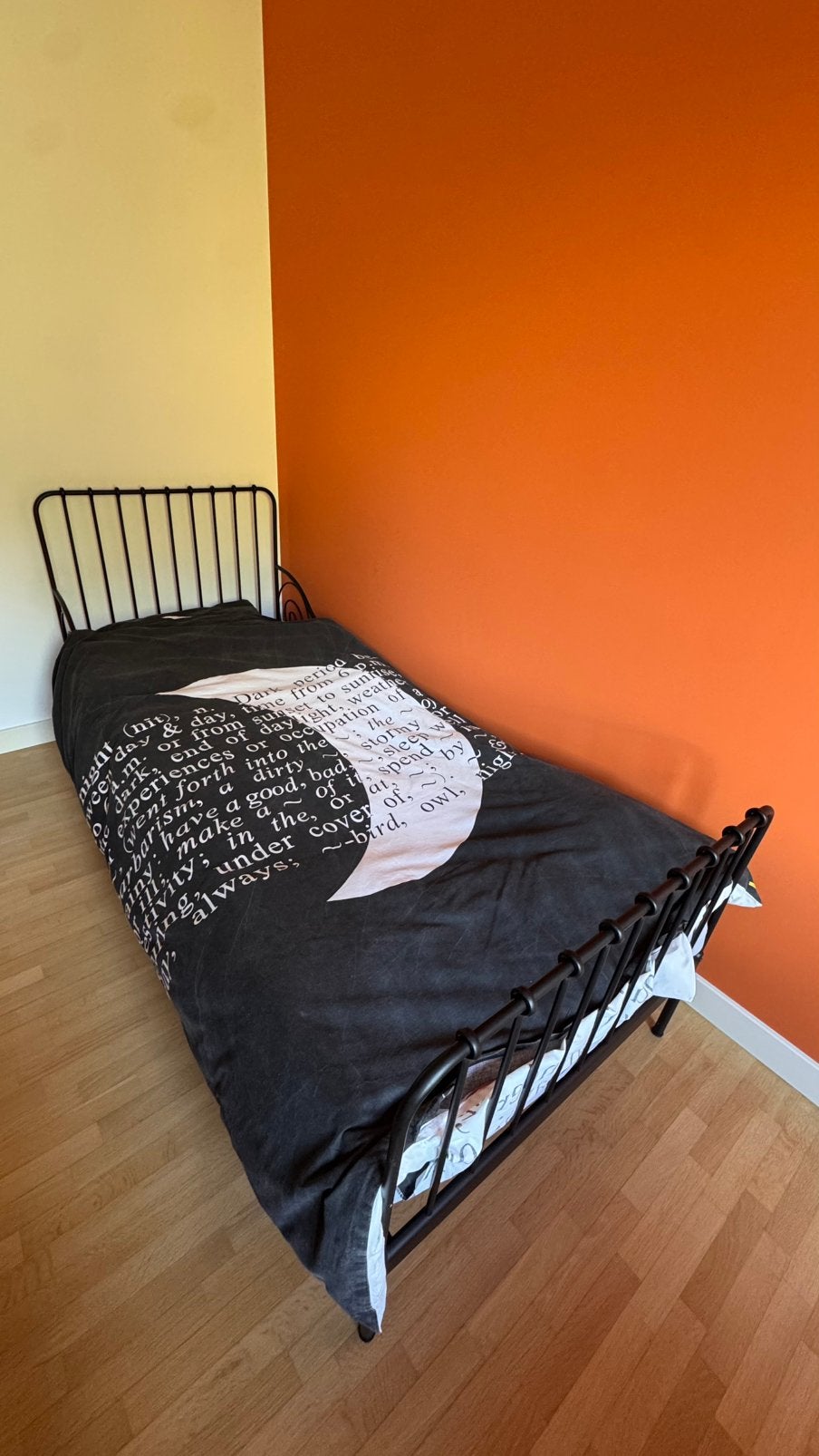 Lit simple, Matelas, 70 à 85 cm, Comme neuf, Enlèvement