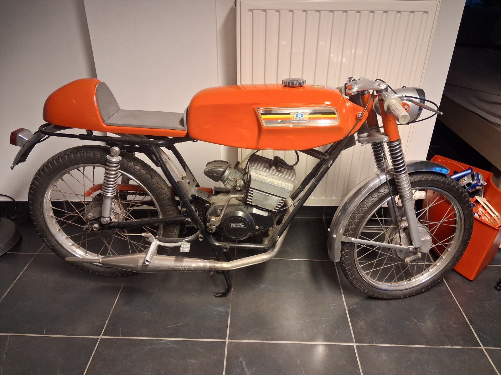 retro brommer Nergini, Fietsen en Brommers, Ophalen