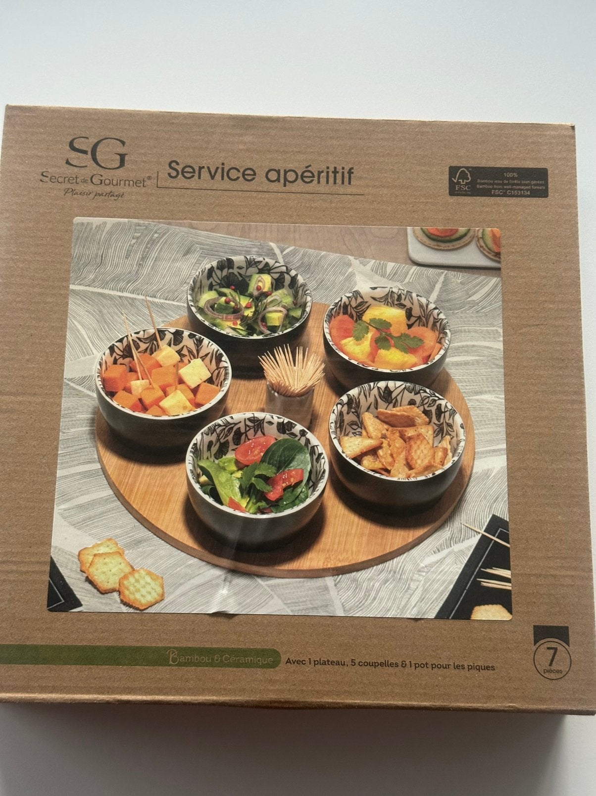 Secret de Gourmet - Aperitief kommetjes, Maison & Meubles, Enlèvement ou Envoi, Neuf