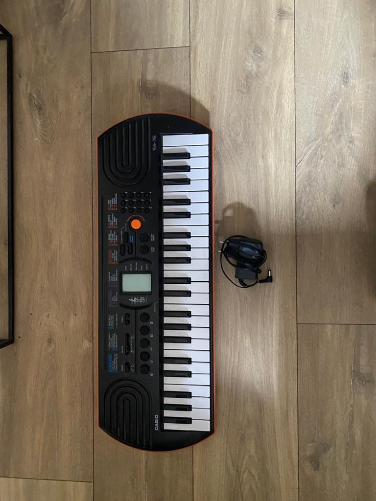 Piano synthesizer casio sa 76, Muziek en Instrumenten, Ophalen, Gebruikt, Casio