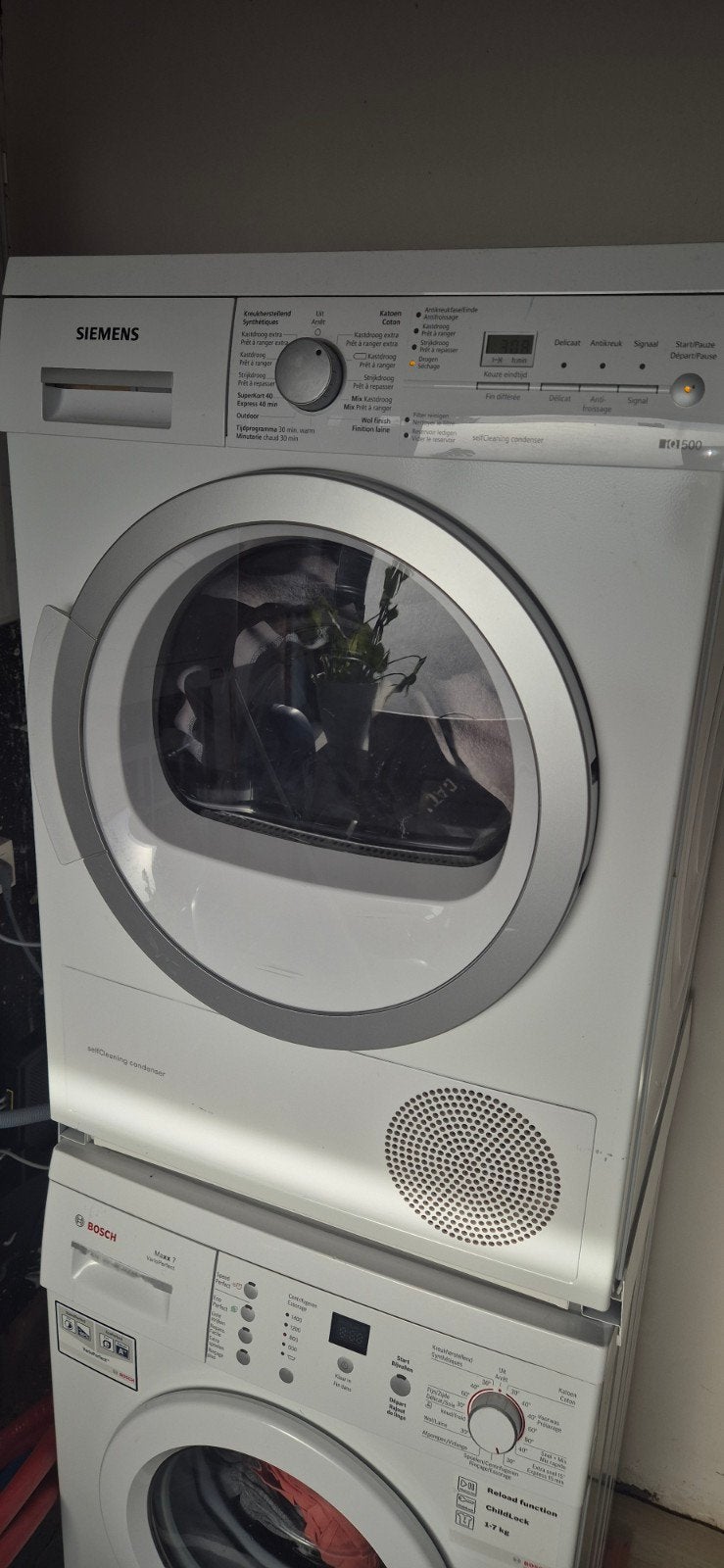 machine à laver et sèche-linge, Electroménager, Enlèvement