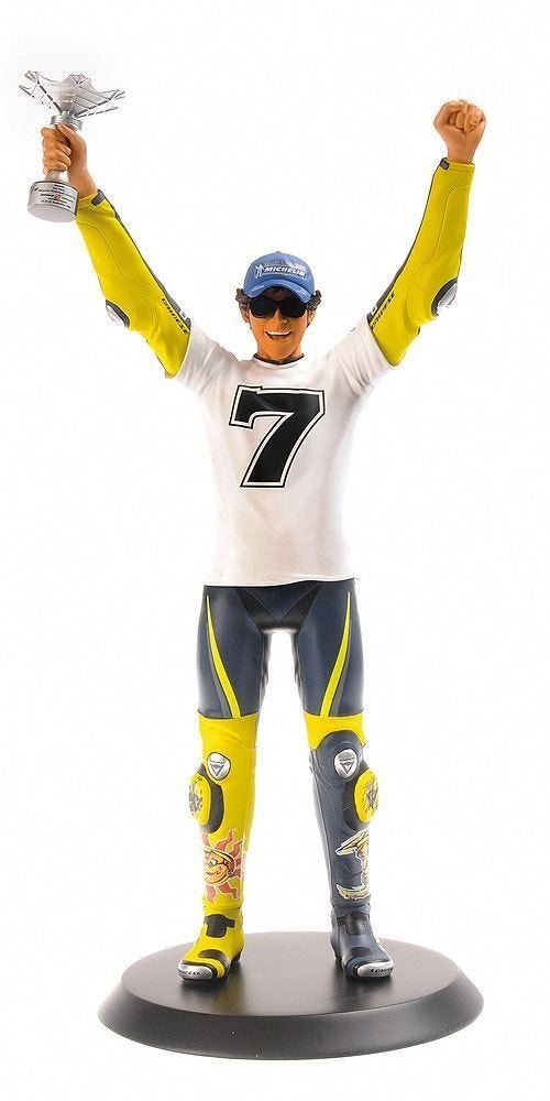 Valentino Rossi figurine standing 2005 Sepang 1:6 38 cm hoog, Enlèvement ou Envoi, Neuf, 1:5 à 1:8, Moteur