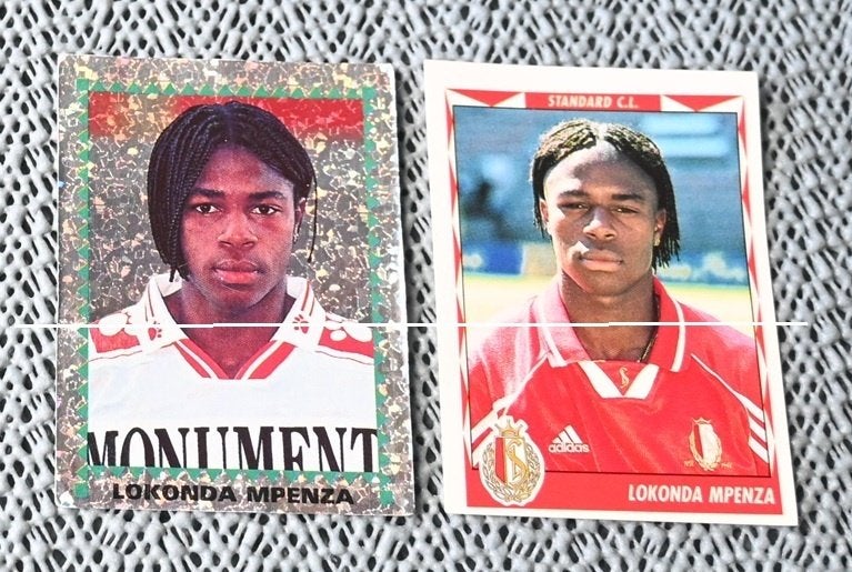 Panini / Football 98 + 99 / Emile Mpenza Standard Luik, Verzenden, Zo goed als nieuw, Poster, Plaatje of Sticker