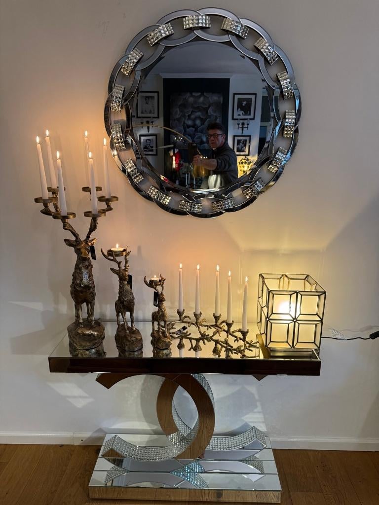 NIEUWE exclusieve Sidetable met spiegel –console CoCo Chanel, Maison & Meubles, Accessoires pour la Maison | Autre, Comme neuf