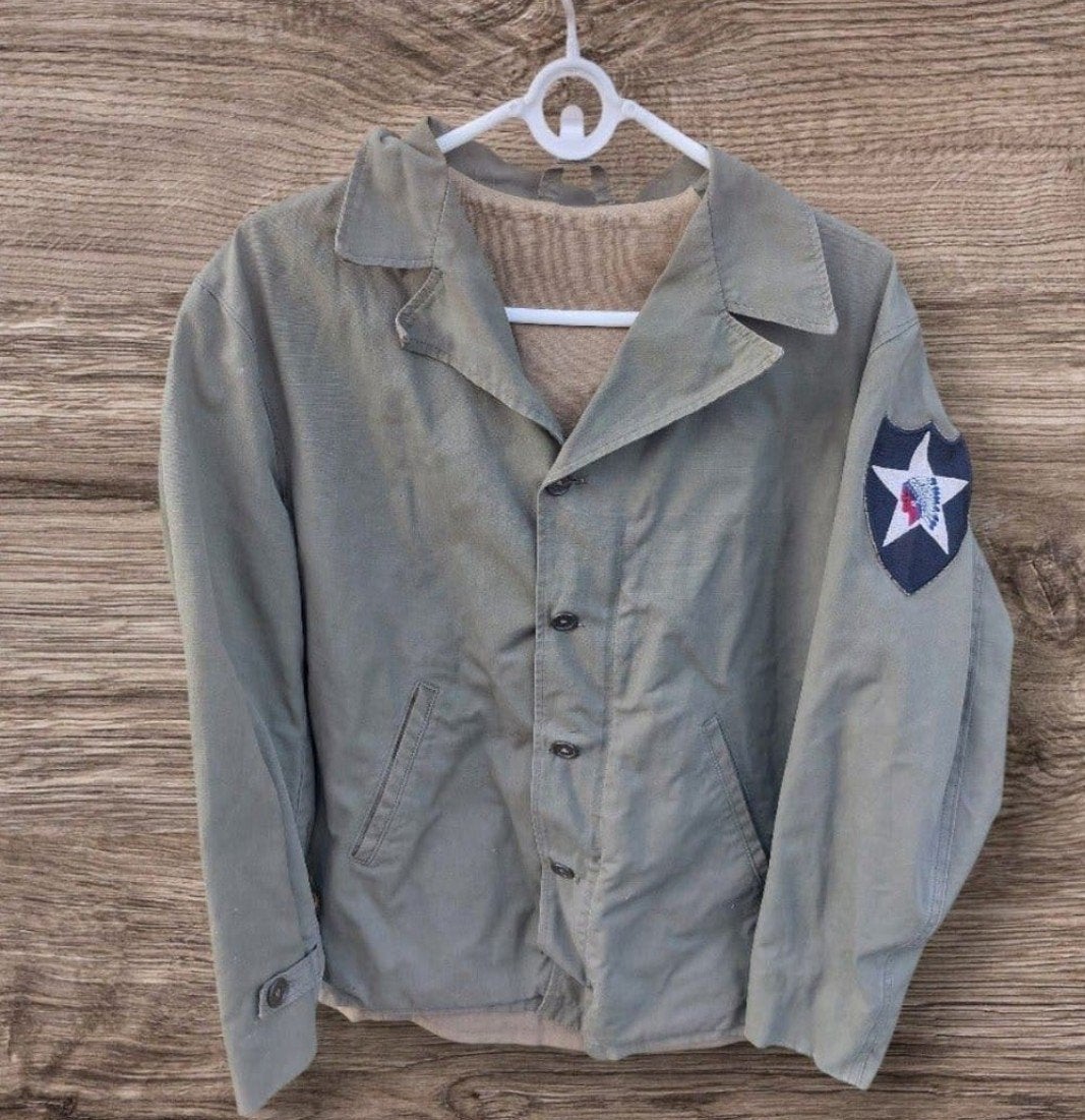 U.S WO2 Army "Theater made" Indianhead  M41 jacket, Verzamelen, Ophalen of Verzenden