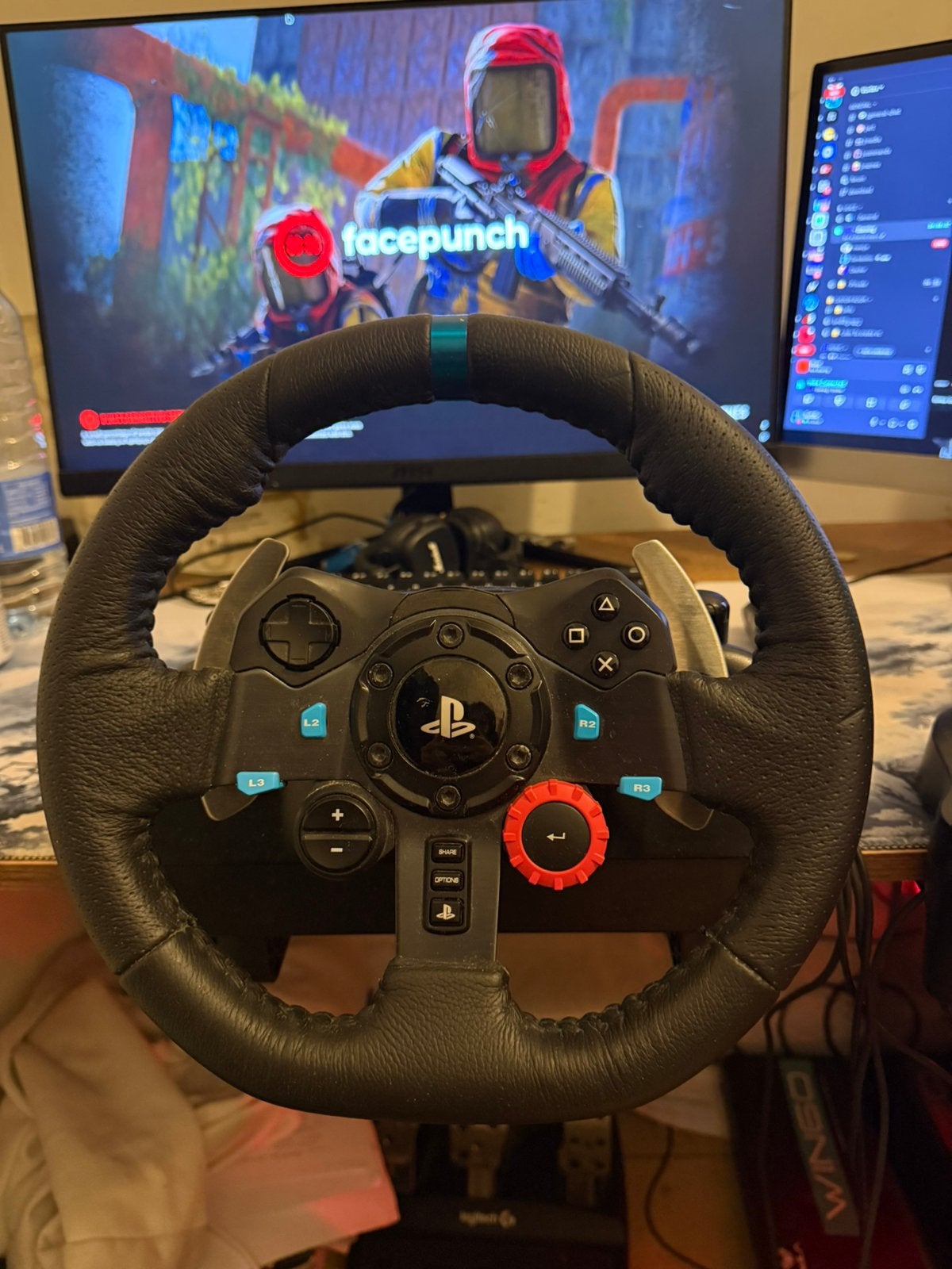 Logitech G29 + Driving Force Shifter te koop, Games en Spelcomputers, Spelcomputers | Sony Consoles | Accessoires, Zo goed als nieuw
