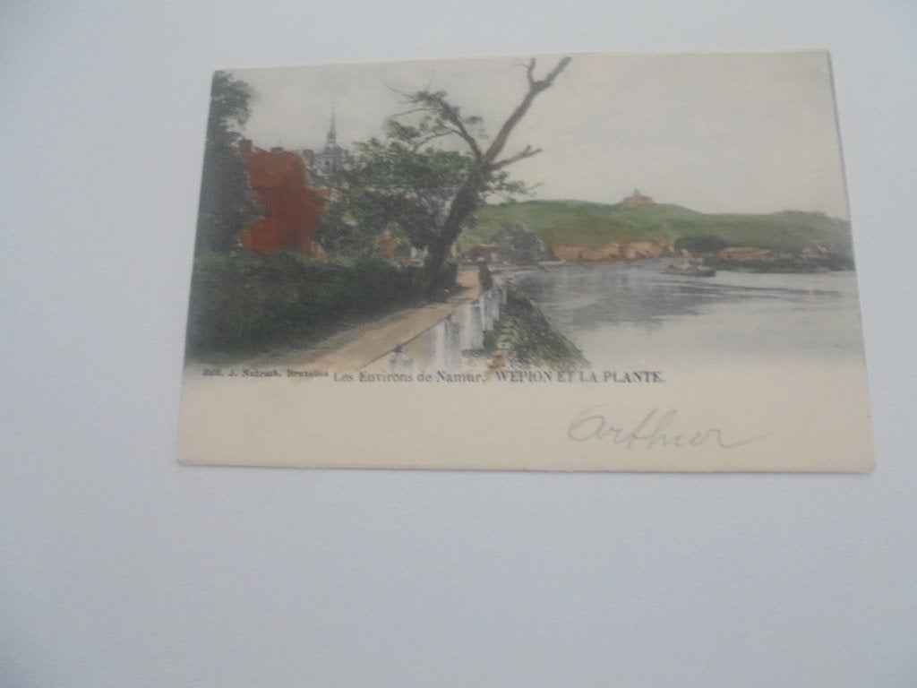 wépion- les environs de namur, Enlèvement ou Envoi, Avant 1920, Affranchie, Namur