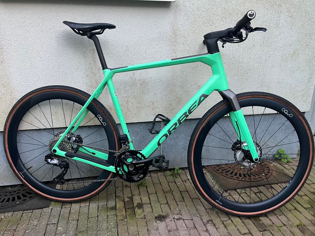 Gravel Orbea Terra M20 iTeam, 2x12s GRX di2, roues en carbon, Enlèvement ou Envoi, Utilisé, Carbone, 28 pouces