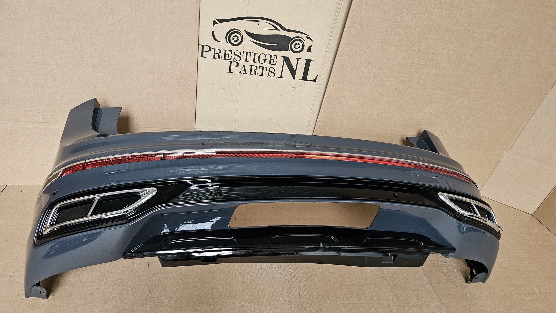 Achterbumper VW Tiguan Facelift 5NA R-line 6xPDC L C7Q, Auto-onderdelen, Gebruikt, -, Ophalen of Verzenden, Achter