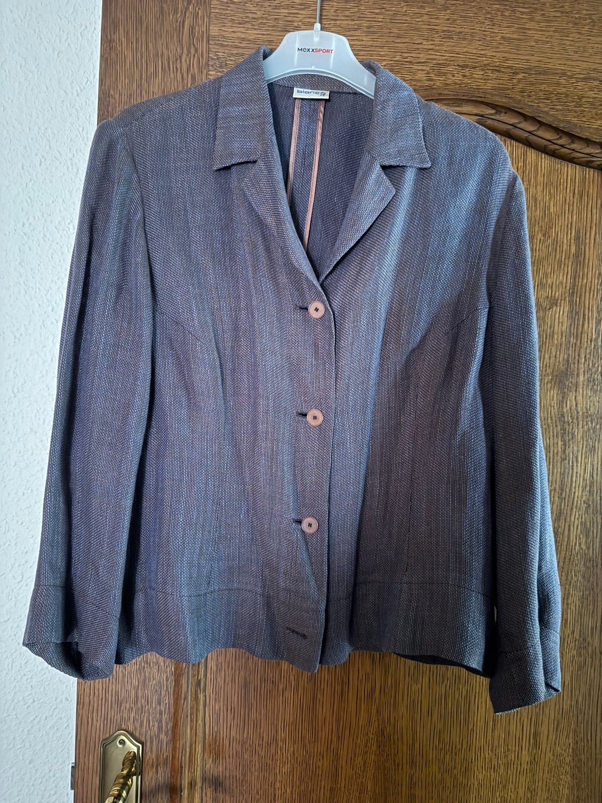 Bianca vestje, Vêtements | Femmes, Vestes & Costumes, Taille 42/44 (L), Enlèvement ou Envoi, Comme neuf, Violet