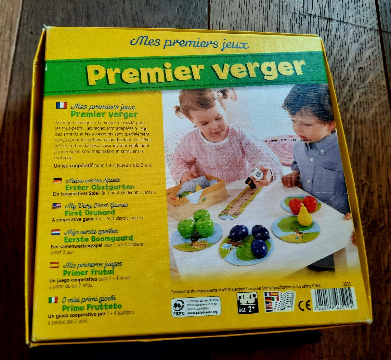 Mon premier verger, Hobby & Loisirs créatifs, 1 ou 2 joueurs, Enlèvement ou Envoi, Comme neuf, Haba