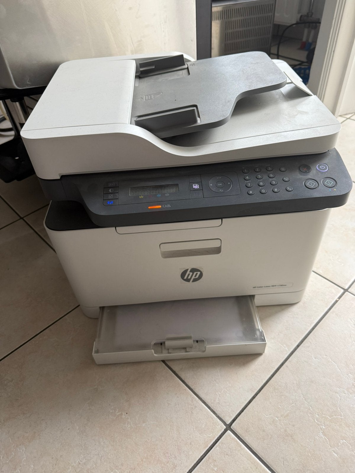 HP Color Laser MFP 179fnw All-in-One Printer, Computers en Software, Printers, Ophalen of Verzenden, Zo goed als nieuw