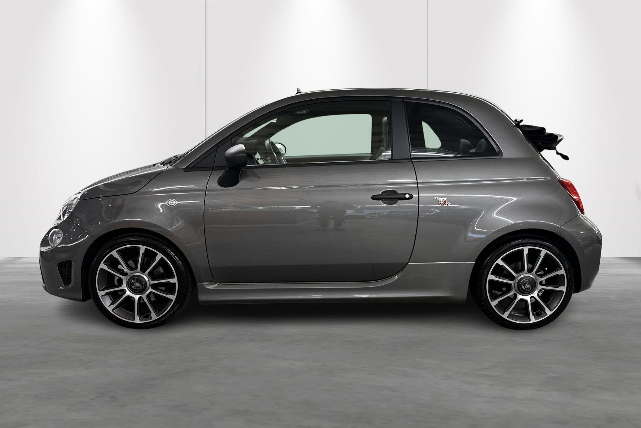 Abarth 500C 1.4 T-Jet 595 Turismo - CABRIO + SENSOREN + GPS, Autos, Abarth, Argent ou Gris, Achat, Cabriolet, 2 portes