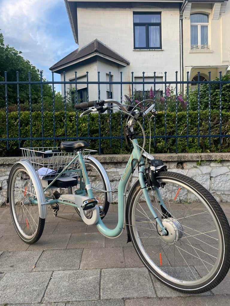 Tri-Bike elektrische driewieler Classic - nieuwstaat, Ophalen of Verzenden, Zo goed als nieuw