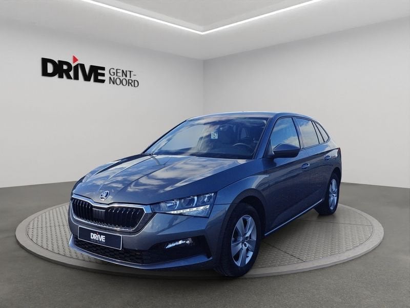 Skoda Scala TSI 110 Active, Auto's, Voorwielaandrijving, Gebruikt, Zwart, Bedrijf