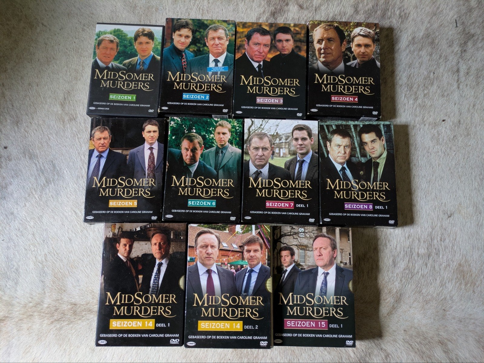 Midsomer murders / 5 eur per box, Cd's en Dvd's, Dvd's | Tv en Series, Ophalen of Verzenden, Seizoen 3