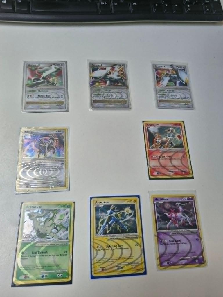 Pokémon Arceus lot — LV.X + Lv.100 kaarten, Hobby en Vrije tijd, Verzamelkaartspellen | Pokémon, Ophalen