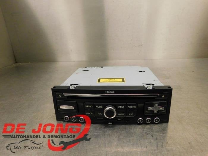 Radio van een Peugeot 207, Auto-onderdelen, Elektronica en Kabels, Peugeot, Gebruikt, 3 maanden garantie, Ophalen of Verzenden