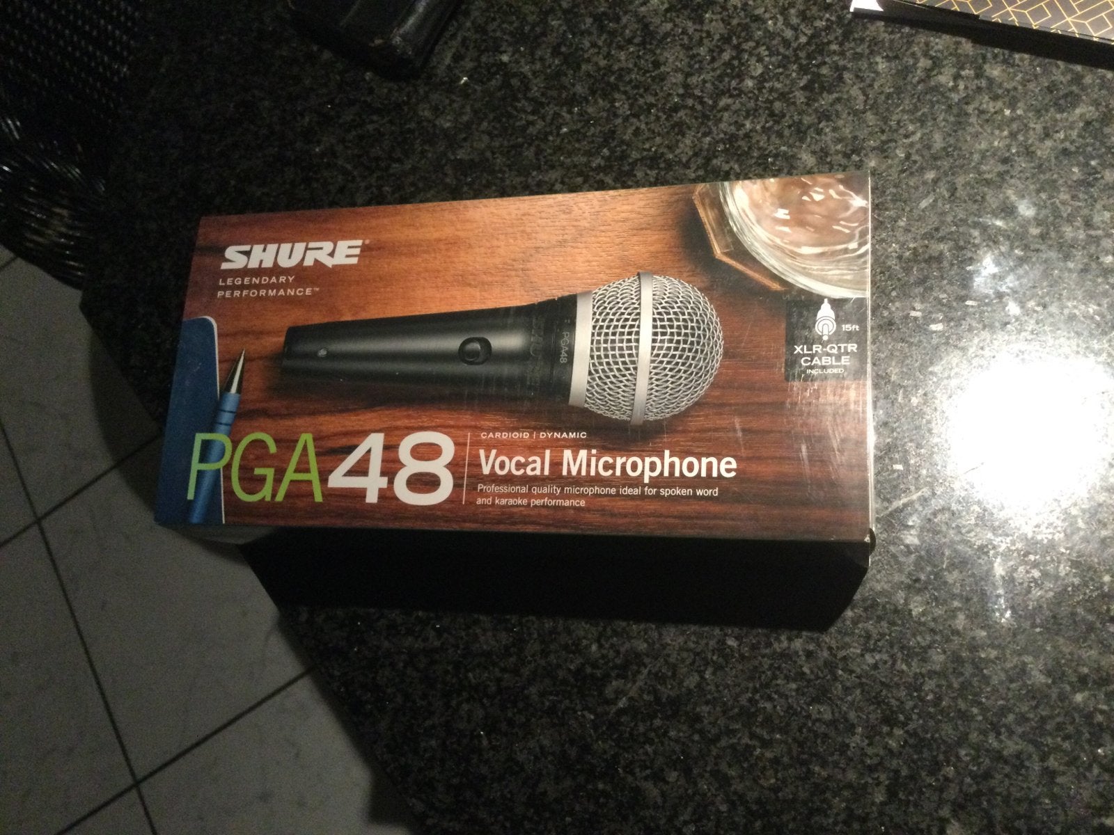 Microphone vocal Shure PGA-48-QTR-E, Musique & Instruments, Microphones, Enlèvement ou Envoi, Neuf