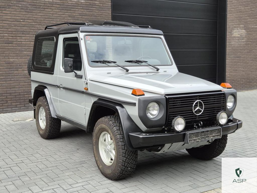 Mercedes-Benz G 230 GE Cabrio | 1986 | Hard + Soft top, Autos, Argent ou Gris, Achat, Entreprise, Cabriolet