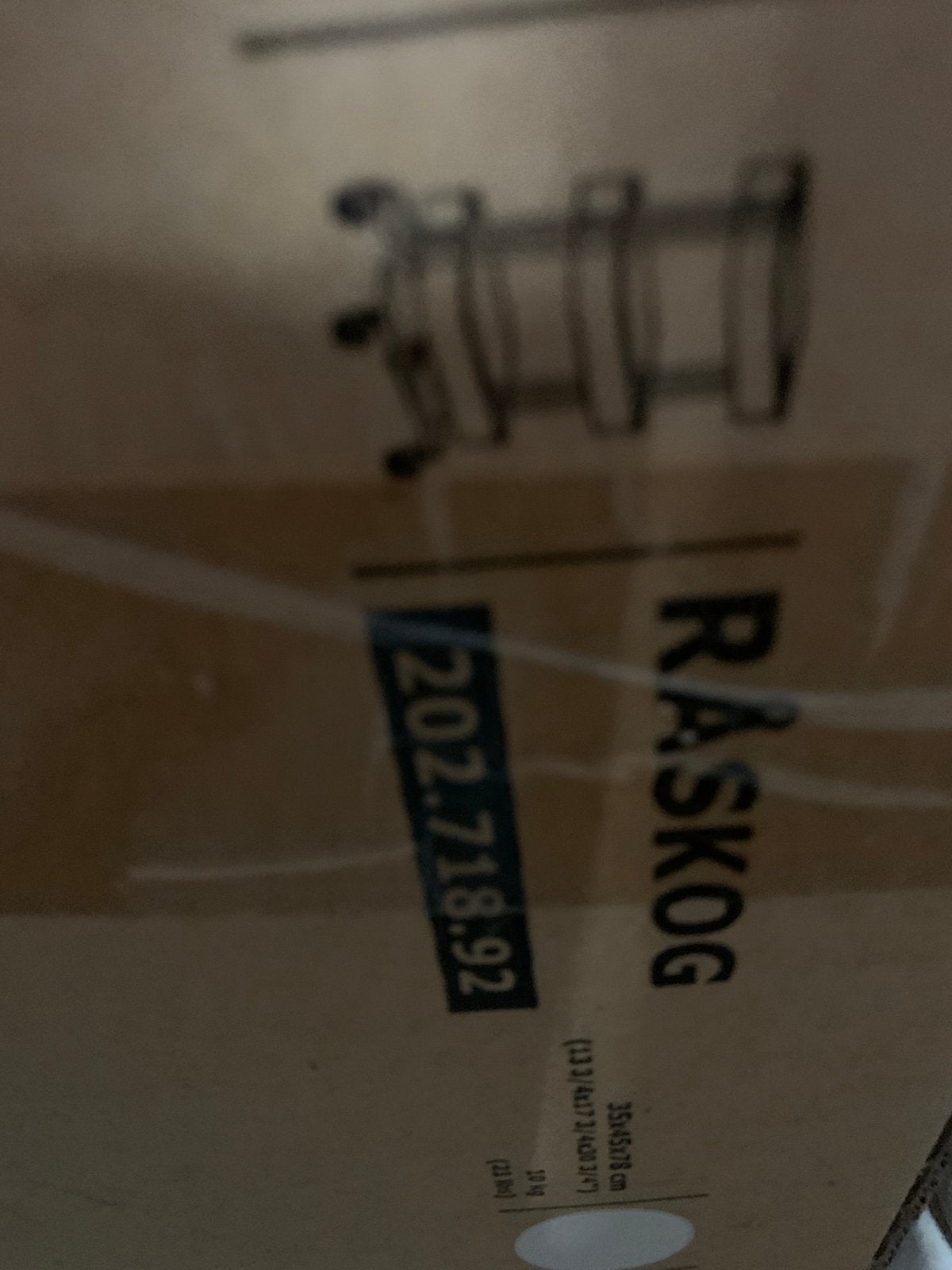 Roltafeltje Raskog cremekleur NIEUW, Ophalen, Vintage, Beige, Nieuw
