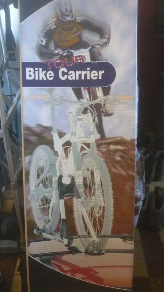 fietsdrager THULE, Ophalen, 1 fiets, Zo goed als nieuw, Dakdrager