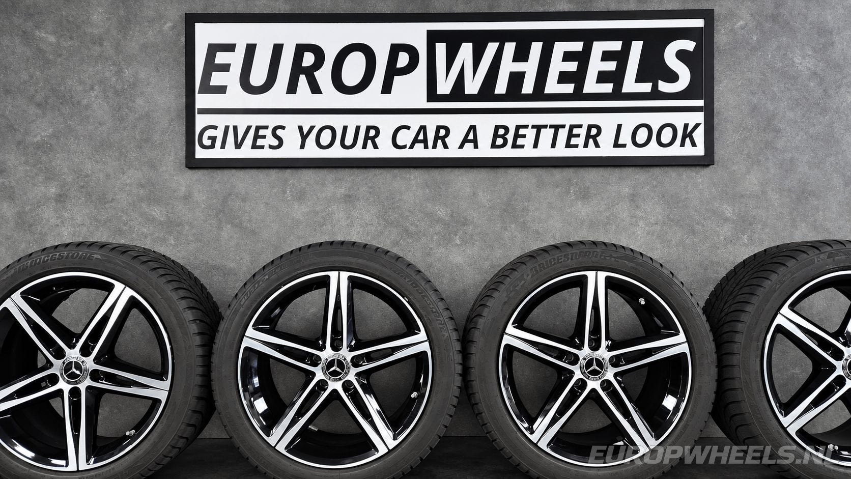 18 inch Mercedes A B CLA W177 W247 C118 velgen winterbanden, 18 inch, Gebruikt, -, -