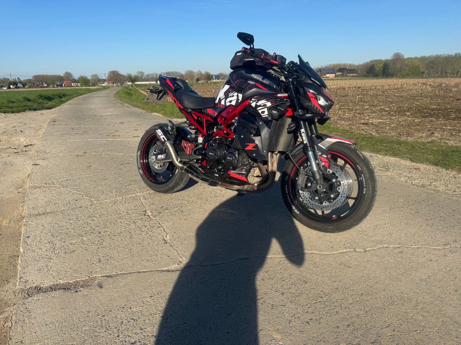 Z900 a2, Fietsen en Brommers, Ophalen of Verzenden, Zo goed als nieuw