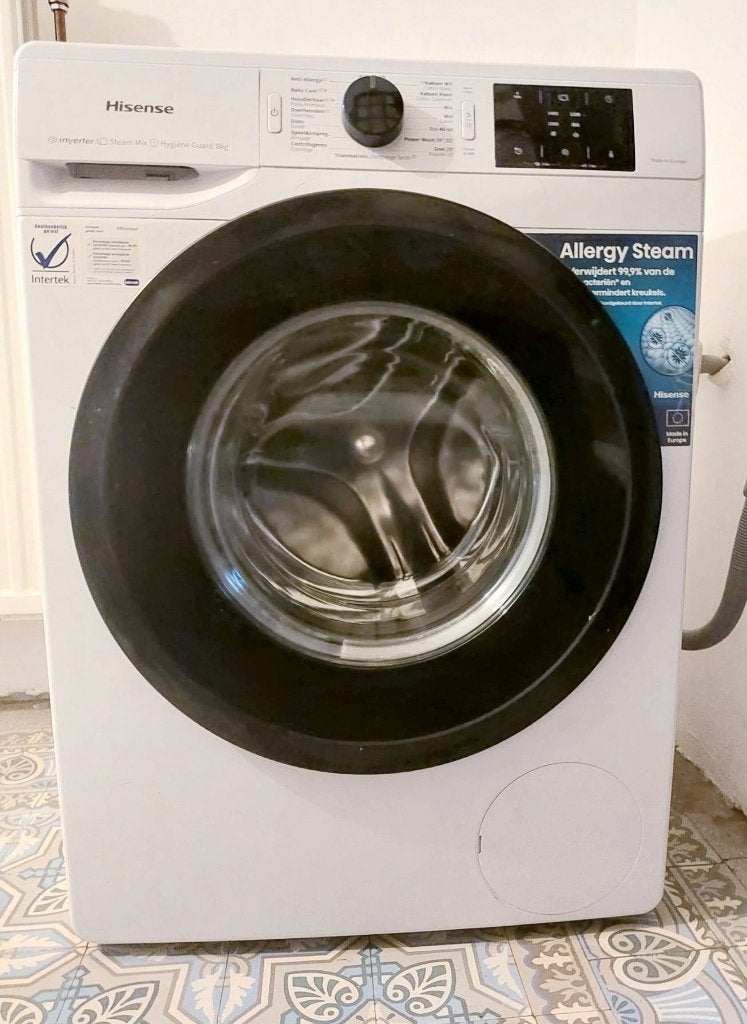 Machine à laver Hisense 8kg, Electroménager, 1200 à 1600 tours, 6 à 8 kg, Classe énergétique A ou plus économe, Chargeur frontal