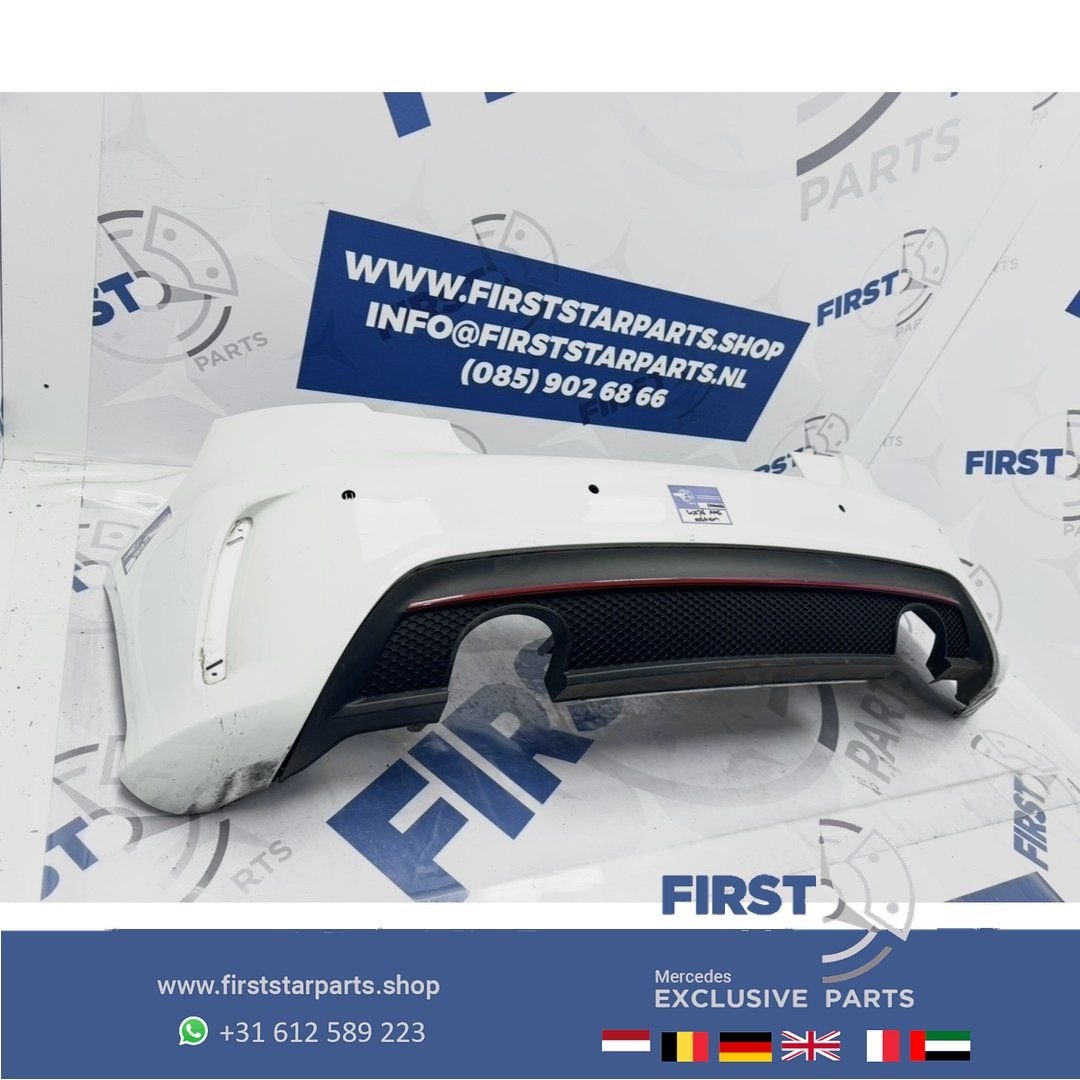 BUMPER W176 PRE-FACELIFT AMG ACHTERBUMPER EDITION 1 + DIFFUS, Gebruikt, -, Ophalen of Verzenden, Achter