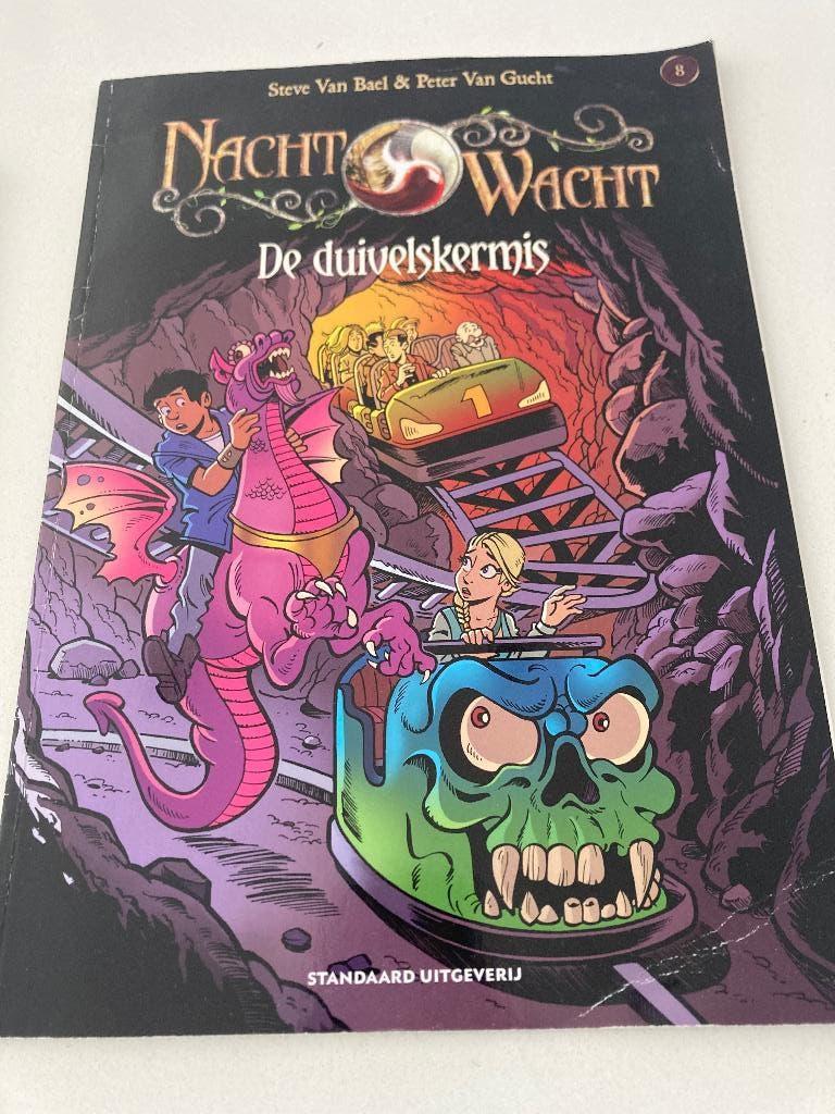Strip nachtwacht: de duivelskermis, Gelezen, Eén stripboek, Ophalen of Verzenden, Diverse Auteurs