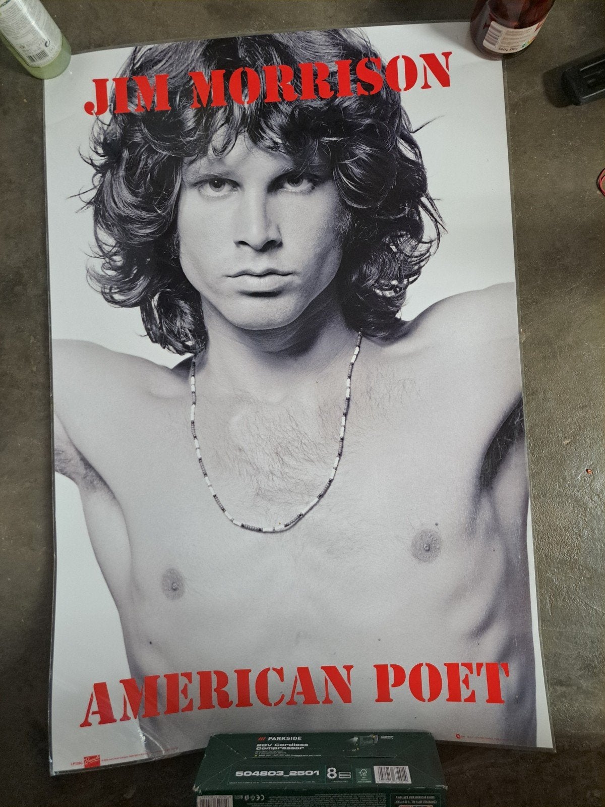 Jim Morrison poster, Enlèvement ou Envoi, Rectangulaire vertical, Comme neuf, Musique