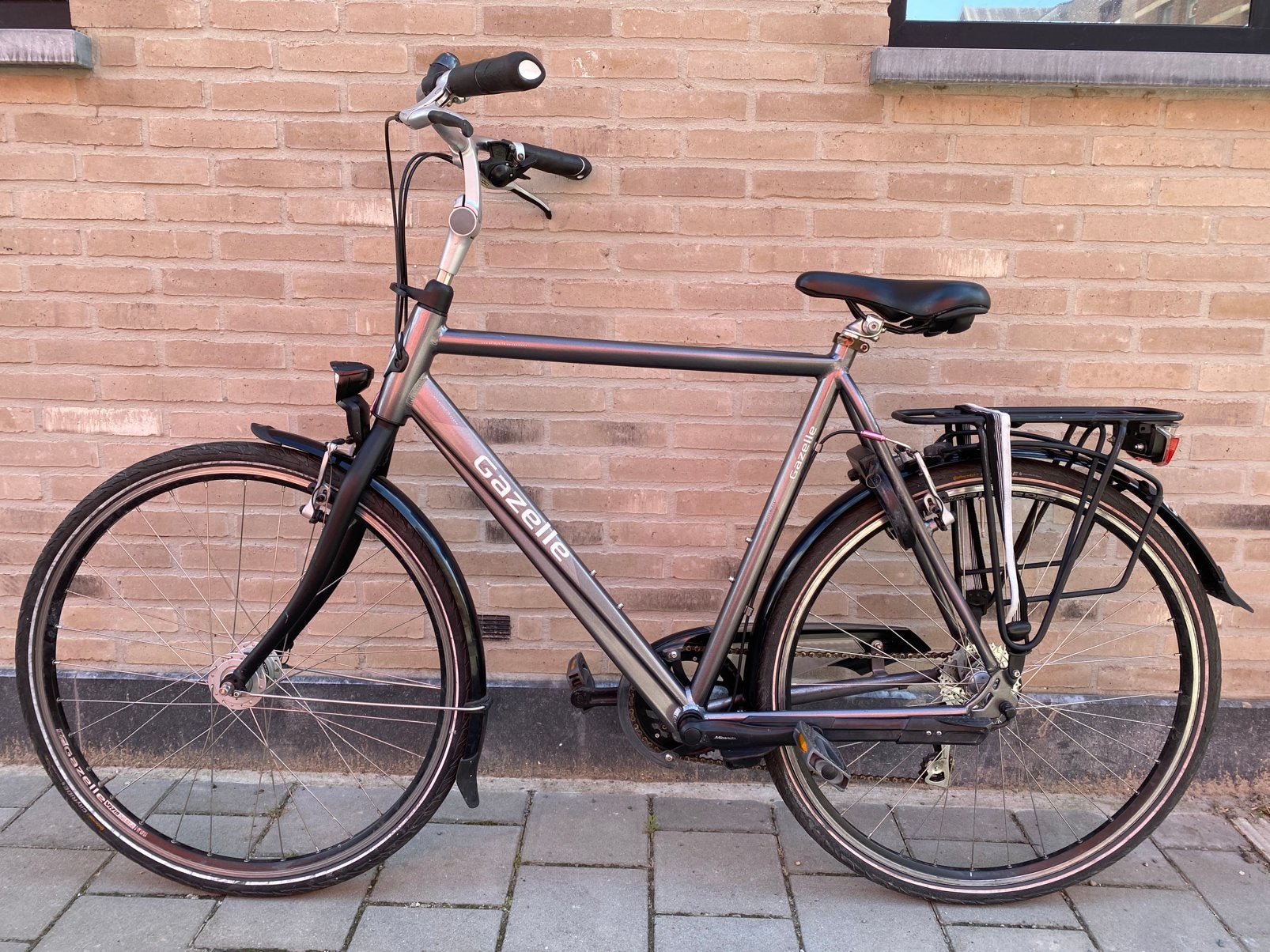 Gazelle Fiets, Ophalen, Velgrem, Versnellingen, Zo goed als nieuw