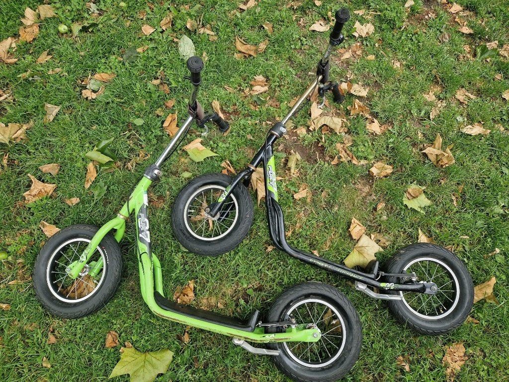 2 Puky steps, Fietsen en Brommers, Steps, Ophalen, Gebruikt, Gewone step, Puky