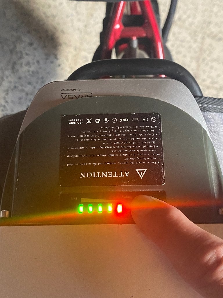 Batterij cross e bike, Fietsen en Brommers, Fietsaccessoires | Fietsaccu's, Ophalen, Gebruikt