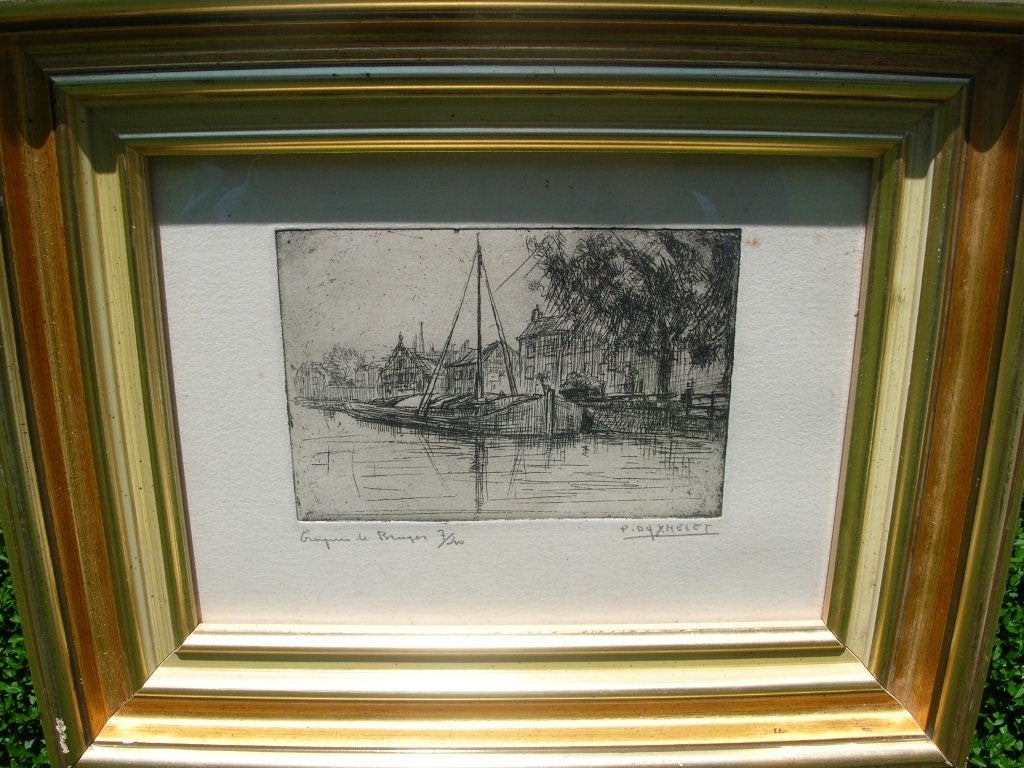 3/P-GESIGNEERD PAUL DAXHELET BEKIJK DE FOTO'S SUPER, Ophalen of Verzenden, Gesigneerd