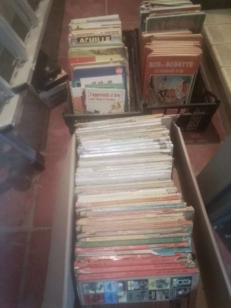 Lot 100 bd livre enfant 20 euros pour tout, Livres, Enlèvement, Utilisé