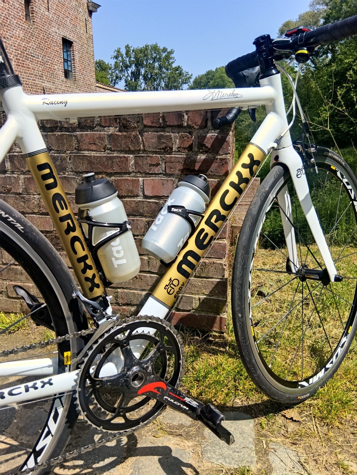 Eddy Merckx Racefiets Pista Look Iljo Keisse, Fietsen en Brommers, Ophalen