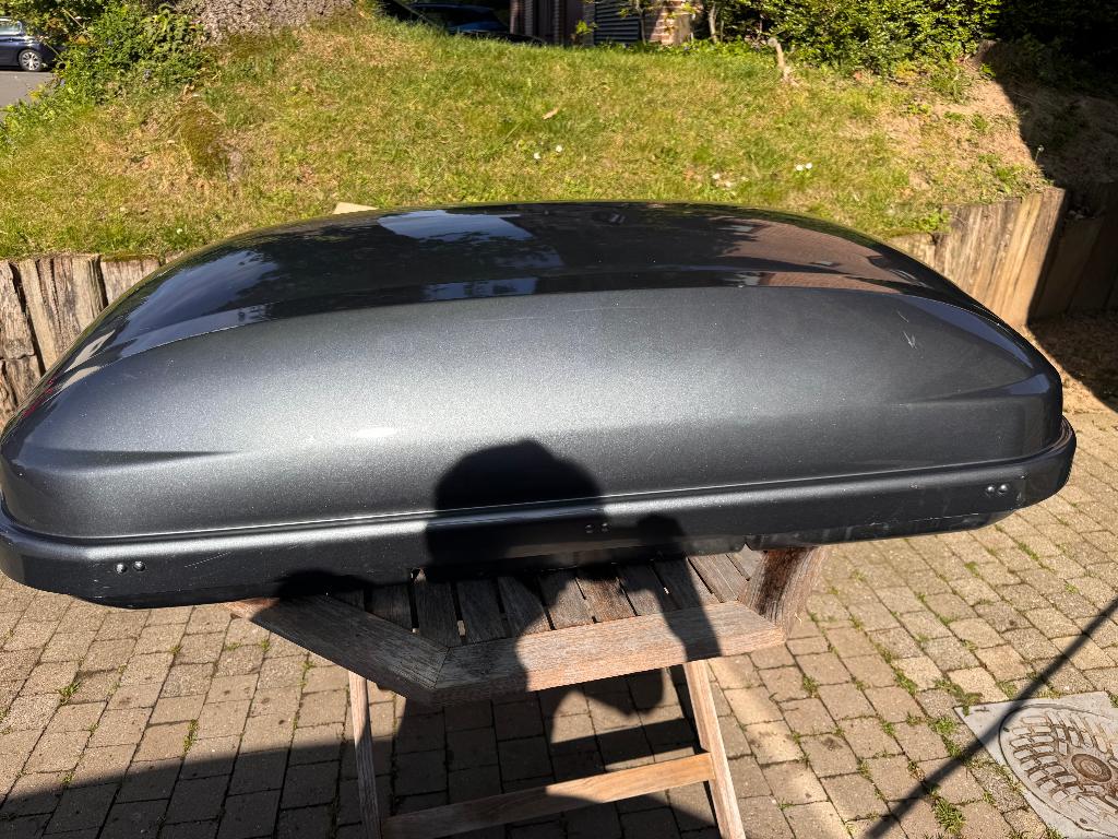 Dakkoffer - Kamei Grizzly M Diamant 400 - 400L, Auto diversen, Dakkoffers, Gebruikt, Ophalen