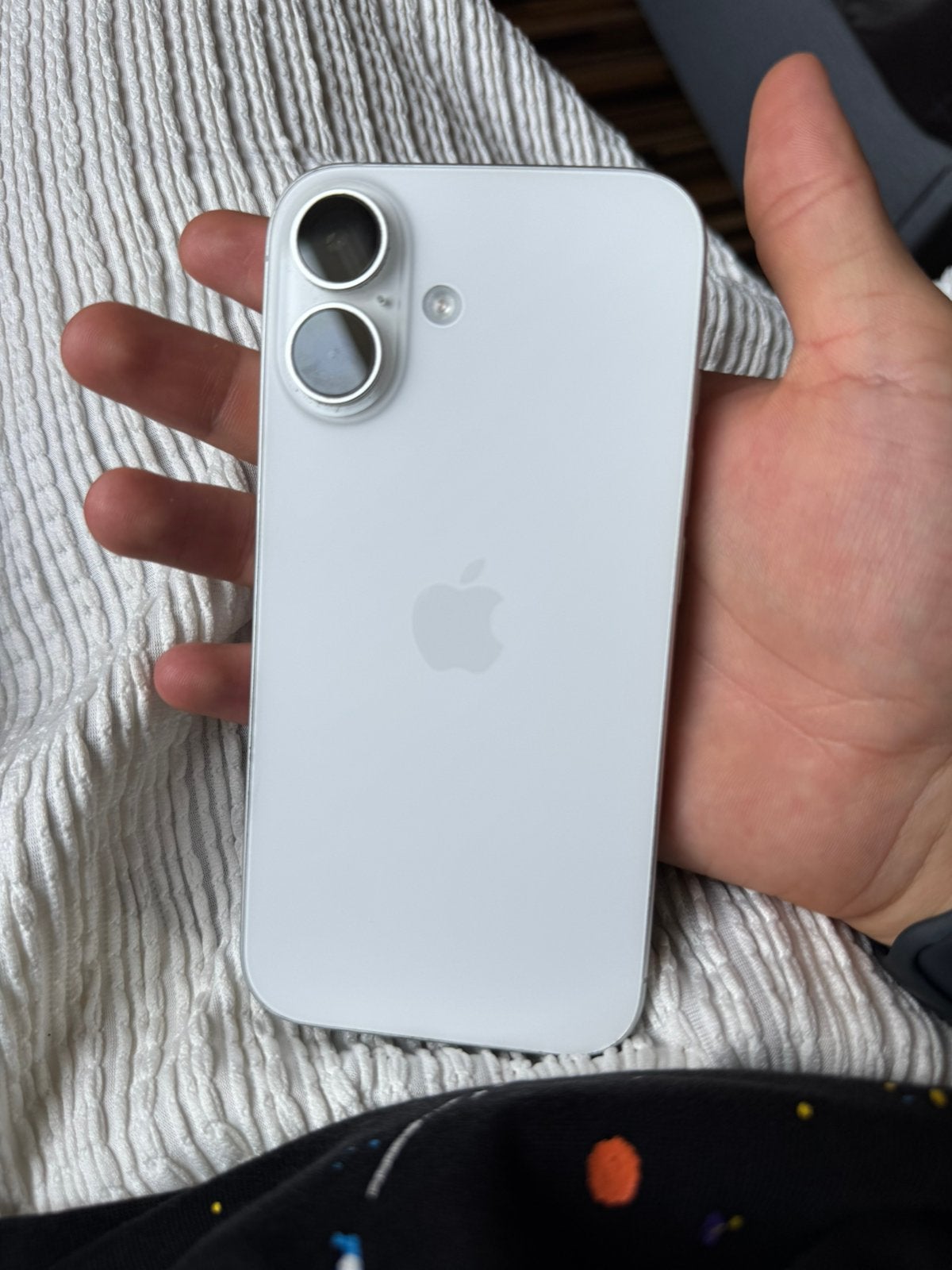 Iphone 16 90%🔋 Topstaat, Telecommunicatie, Mobiele telefoons | Apple iPhone, 128 GB, Zonder simlock, iPhone 16, Wit, Ophalen of Verzenden