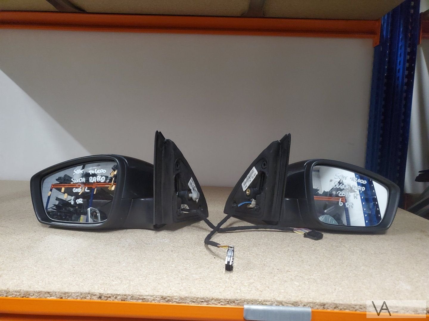 Skoda Rapid / Seat Toledo spiegel links rechts 2012 - 2019, Auto-onderdelen, Gebruikt, -, -, Ophalen of Verzenden