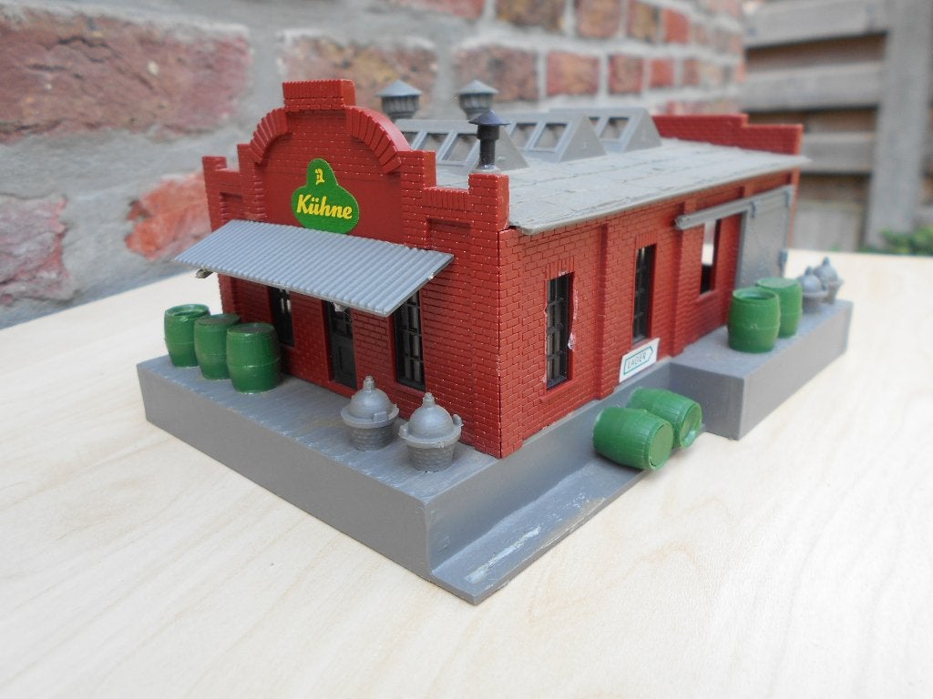 pola H0 mooie goederenloods, Hobby en Vrije tijd, Modeltreinen | H0, Ophalen of Verzenden, Gebruikt, Brug, Tunnel of Gebouw