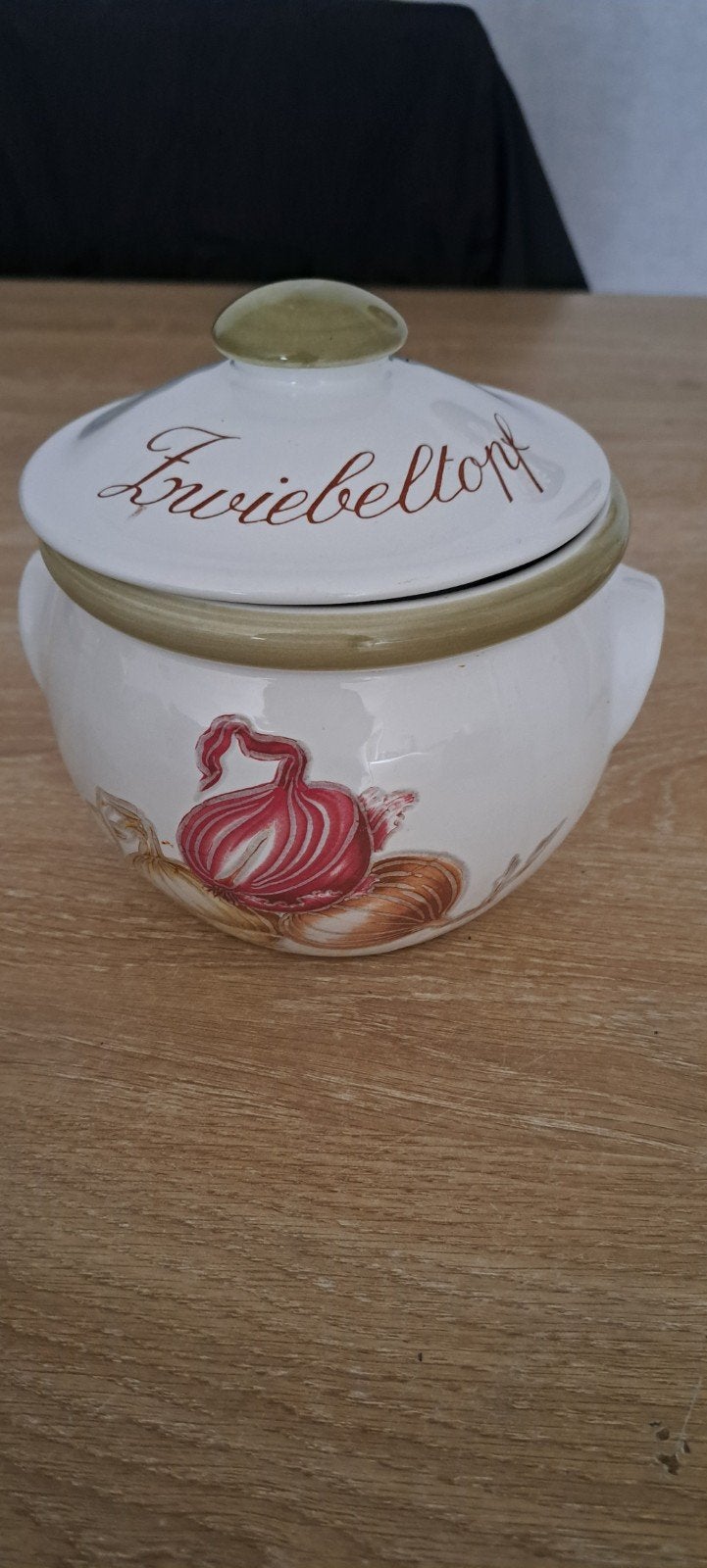 Uienpot, Ophalen
