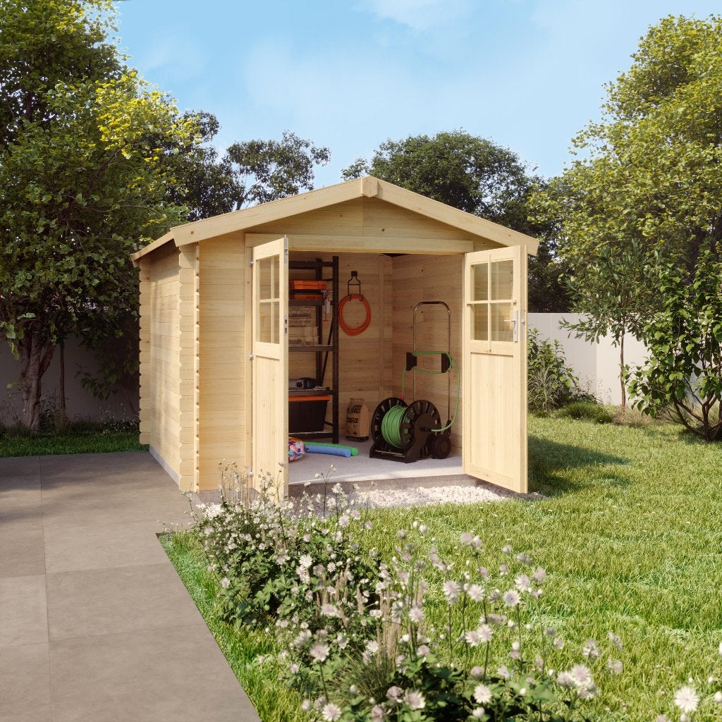Abri de jardin +- 8m²  NEUF, Enlèvement, Neuf, Bois, Abri de jardin