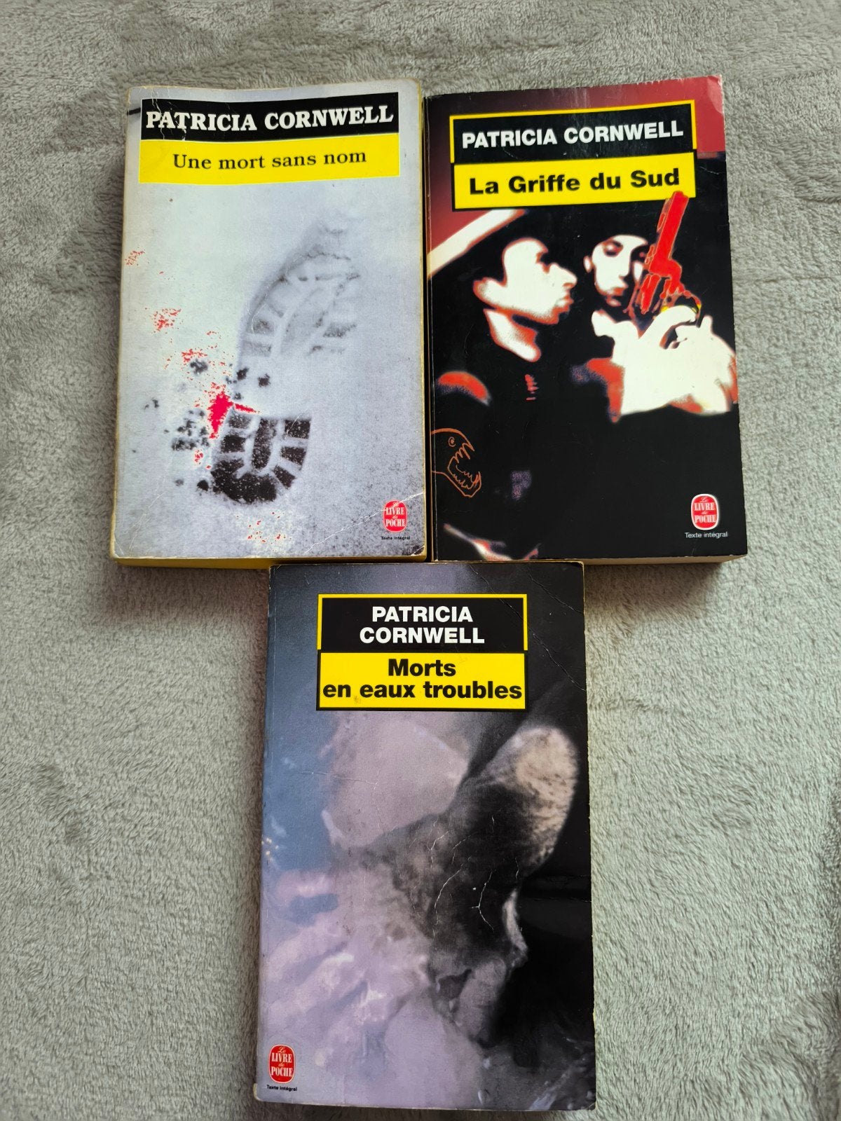 Patricia Cornwell, lot de 3 livres, Livres, Enlèvement ou Envoi