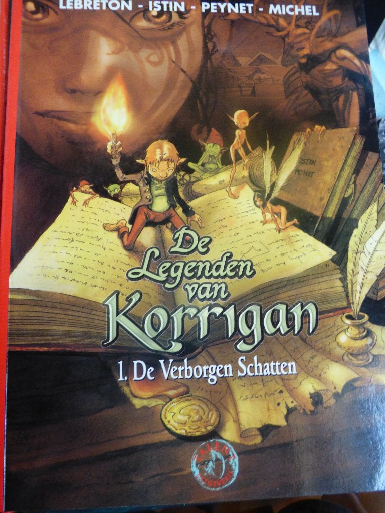 de legende van korrigan  nr 1  de verborgen schatten, Boeken, Stripverhalen, Ophalen of Verzenden