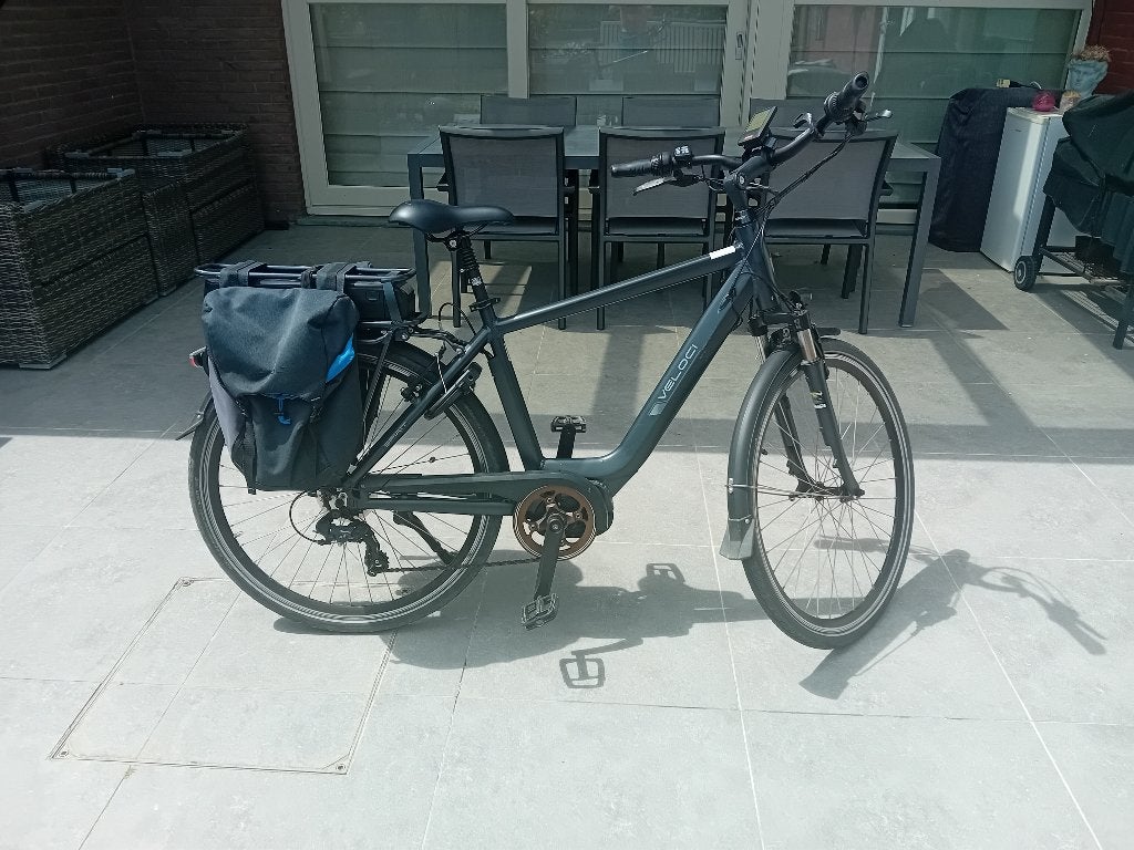 Electrische fiets Veloci, Fietsen en Brommers, Elektrische fietsen, Gebruikt, 50 km per accu of meer, 55 tot 59 cm, Ophalen